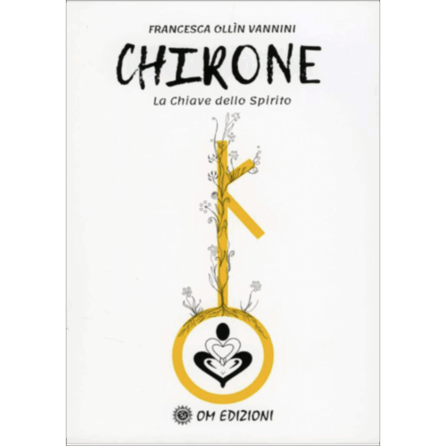 copertina libro pubblicazione di francesca ollin vannini chirone la chiave dello spirito