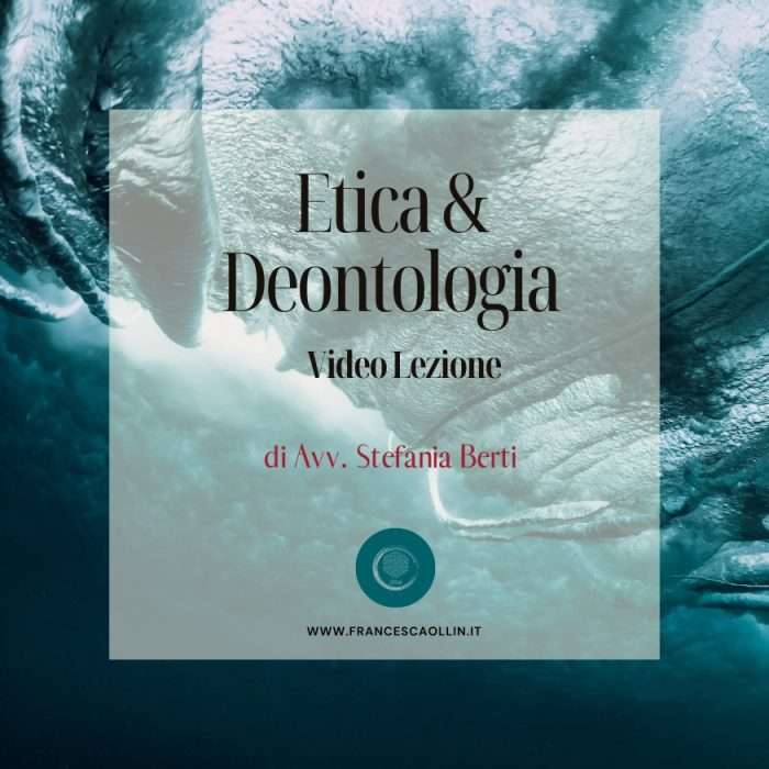 Etica e Deontologia