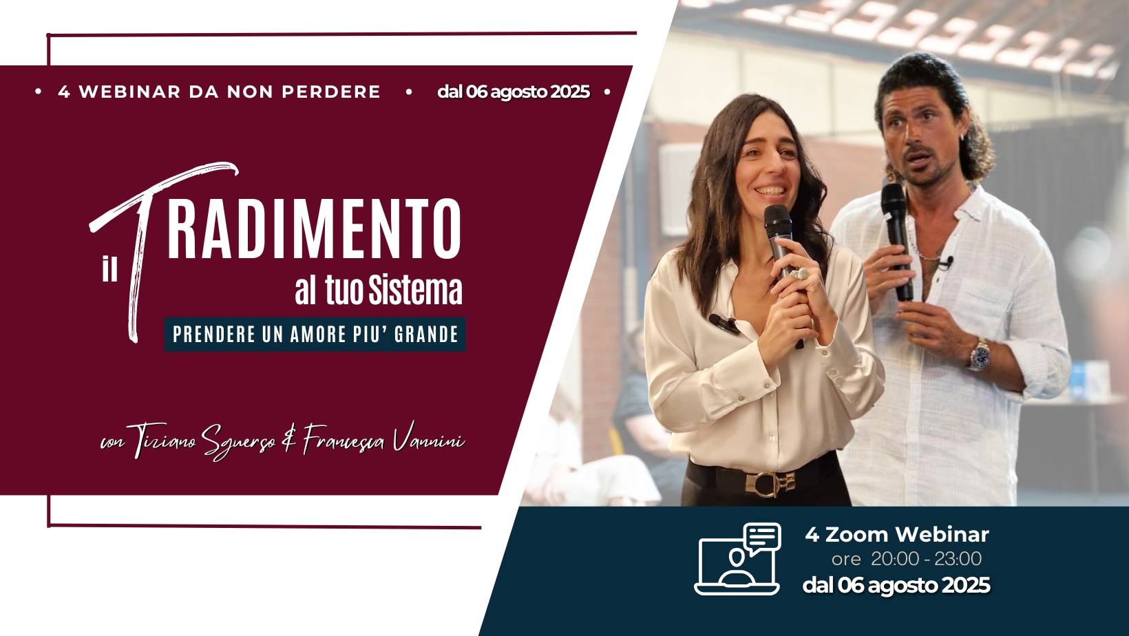 tradimento al sistema webinar francesca vannini e tiziano sguerso